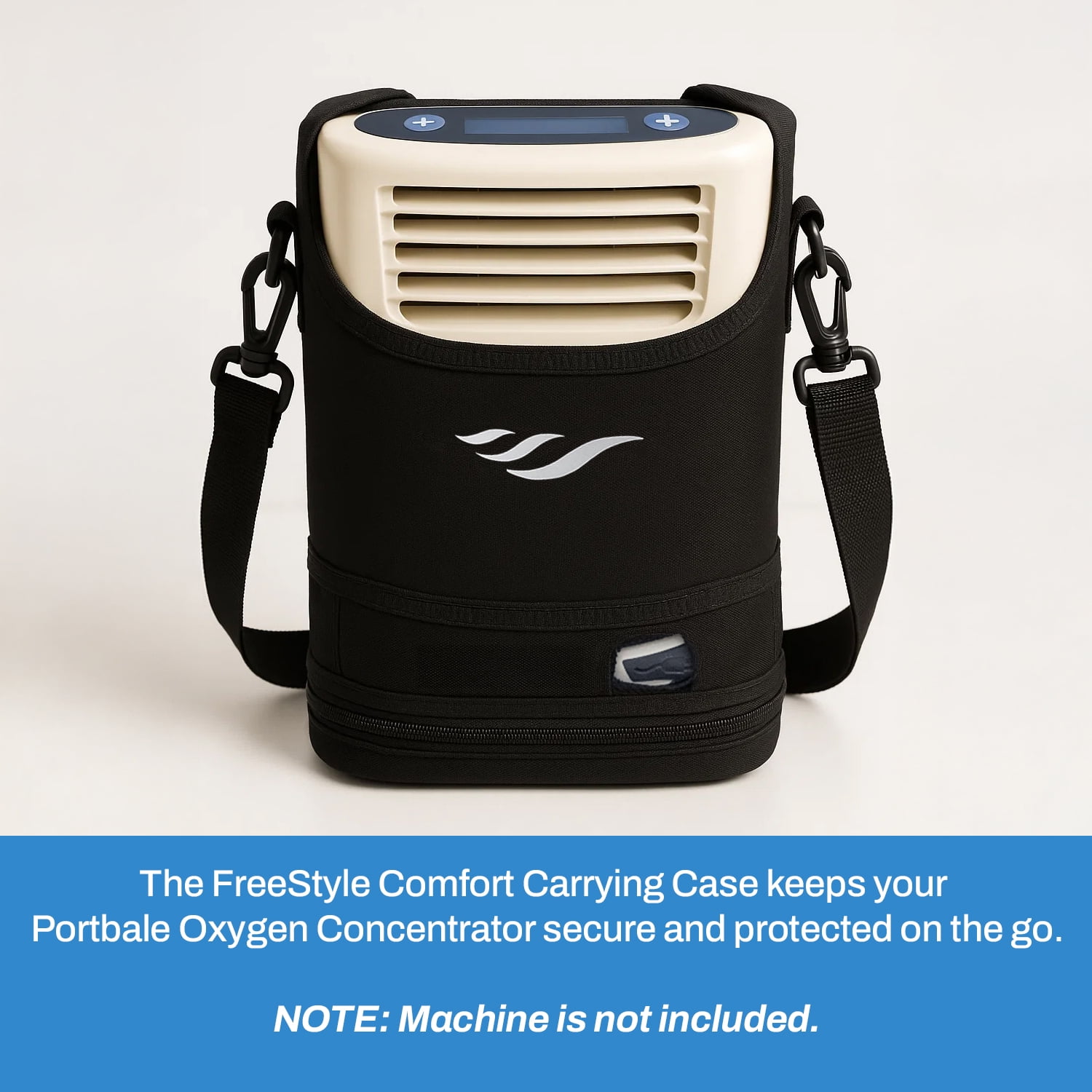 Carry Case for Caire Freestyle Comfort Portable Oxygen Concentrator