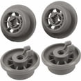 thumbnail image 3 of Dishwasher Rollers,20 Pieces 165314 Universal Dishwasher Lower Rack Wheels Replacement Parts Lower Rack Accessories for Many Common Dishwashers, 3 of 5