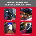 thumbnail image 4 of Hyper Tough Disposable Nitrile Gloves, 100 Pack, Black, Size X-Large, 4 of 10