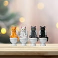thumbnail image 5 of Almencla 6x4x Cat Figures PVC Model Fairy Garden Accessory Collectibles Gifts 6 Pcs, 5 of 7