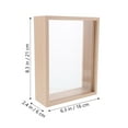 thumbnail image 2 of LITINKIMI Specimen Display Frame Shadow Box Display Frame Vintage Style Dried Frames 1Pcs, 2 of 8