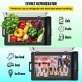 thumbnail image 2 of 12 Volt Refrigerator, Portable Refrigerator (-4°F~68°F) With APP Control Car Compressor Fridge Cooler 12V/24V DC and 110-220V AC For Camping, Road Trip, Skincare, Outdoor and Home (42 Quart), 2 of 7