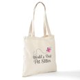 thumbnail image 7 of CafePress - Pet Sitter Worlds Best - Unisex Canvas Tote Bag, Beige, 1-Piece, 7 of 7