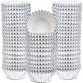thumbnail image 1 of 500 Uds. Forros de papel de aluminio para cupcakes, moldes para muffins, tazas para hornear para bodas, cumpleaños, baby showers, fiestas, 1 of 6
