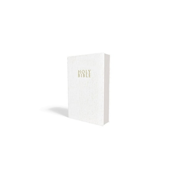 NIV Gift & Award Bible (Comfort Print)-White Leather-Look