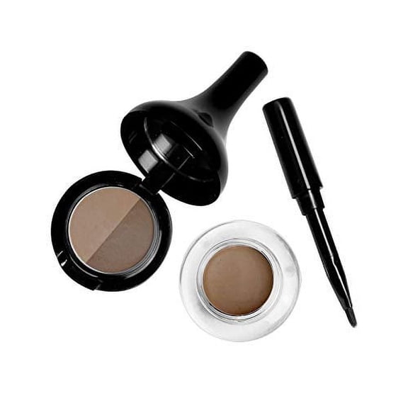 Kristoffer Buckle BROW CHAMPION Brow Enhancing Duo Pomade .052oz and Powder .035oz, Blonde