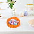 thumbnail image 3 of LIFKOME 10Pcs Fake Bird Nests for Crafts Orange Hemp Authentic Easter Supplies, 3 of 8