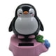 thumbnail image 2 of Pingüino bailarín con energía solar que sacude la decoración del coche Gloria Pingüino bailarín, 2 of 9