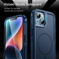 thumbnail image 6 of JETech Case for iPhone 14 6.1-Inch Compatible with MagSafe, Heavy Duty Dual-Layer Rugged Protection, Shockproof Protective Tough Phone Magnetic Cover (Navy), 6 of 6