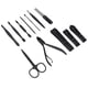 thumbnail image 4 of Juego De Cuidado De Las Uñas, Kit De Aseo De Uñas Resistente Al Desgaste De Alta Resistencia Diferentes Tipos 12 Piezas/acero Inoxidable Para Uso En El Hogar Para El Cuidado Del, 4 of 7
