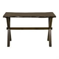 thumbnail image 2 of Furniture of America Bradden Transitional Solid Wood Console Table in Walnut, 2 of 6
