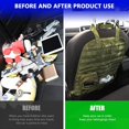 thumbnail image 4 of Car Seat Back Organizer, Backseat Storage Organizer, Auto Seat Back Cover Protector, Universal Car Accessories, Green, 4 of 4