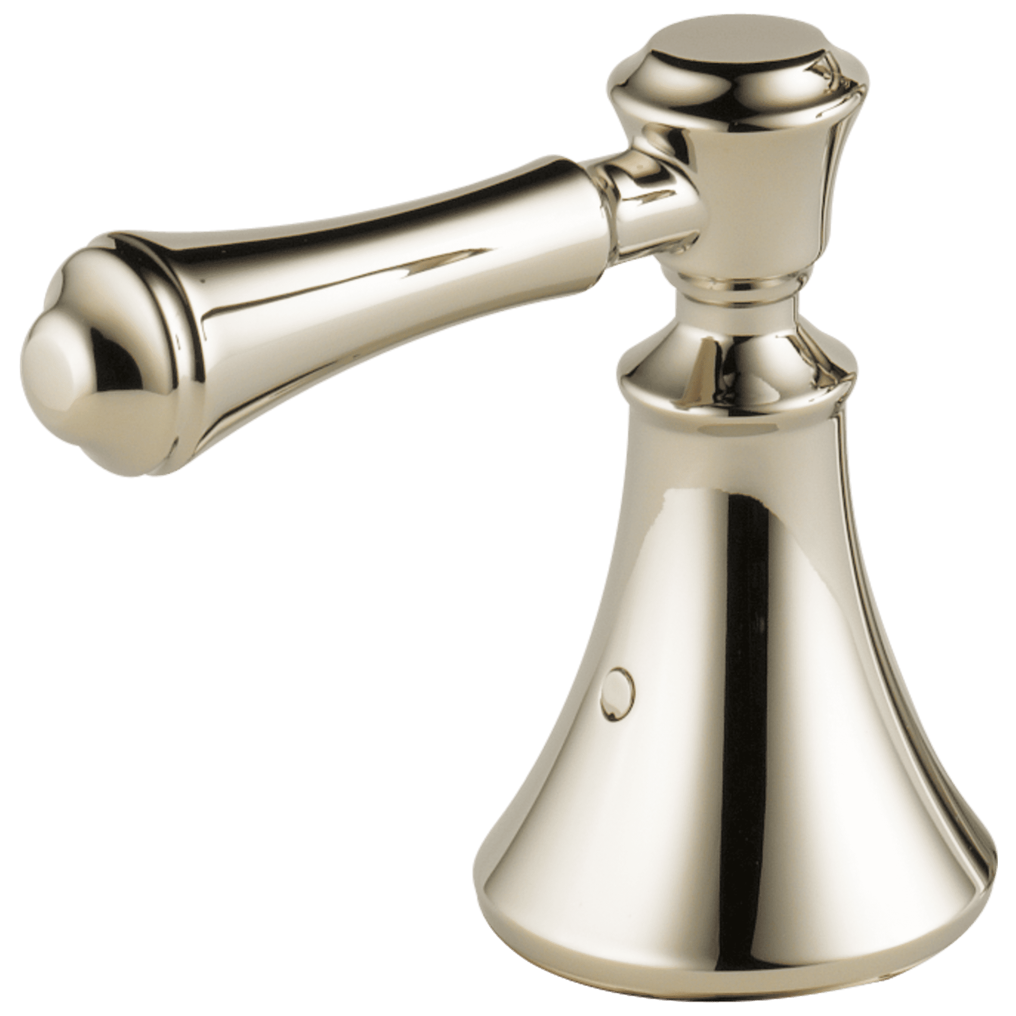 Delta Cassidy Metal Lever Handle Set Roman Tub, Polished Nickel