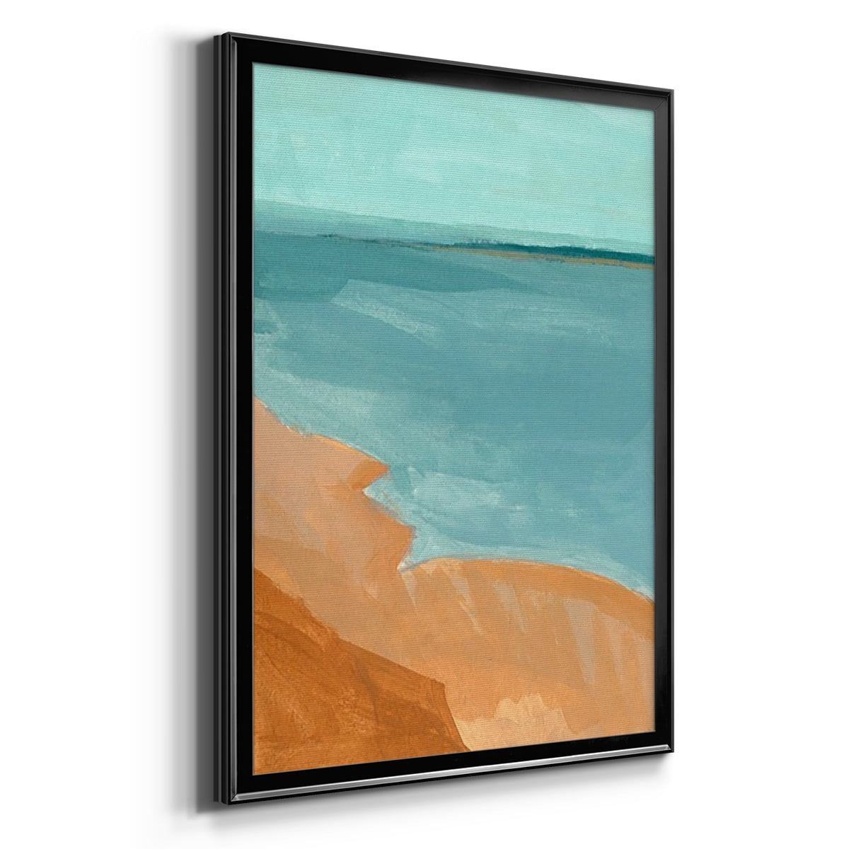 Out on the Sandbar II Premium Framed Print, in Gold, Black, or Silver - Ready to Hang
