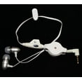 thumbnail image 2 of Retractable Headset Hands-free Earphones w Mic Compatible With Amazon Kindle Fire HD 7 6, DX, 8 10 - ASUS ZenFone V Live Max Plus M1 AR 5z 5Q 4 Pro 3 Max, ROG Phone G2Q, 2 of 3