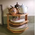 thumbnail image 4 of Bamboo 3 Tier Corner Shelf, 4 of 8