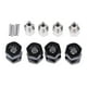 thumbnail image 3 of Adaptador combinador extendido de 15/20/25 mm con cubo hexagonal de 12 mm para Wraith AXIAL SCX10 D90 Negro -15mm, 3 of 9