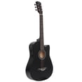 thumbnail image 2 of 38 inch Electroacústica Guitarra Guitarra acustica con Afinadores,Correas,Cuerdas para Instrumentos,, 2 of 8