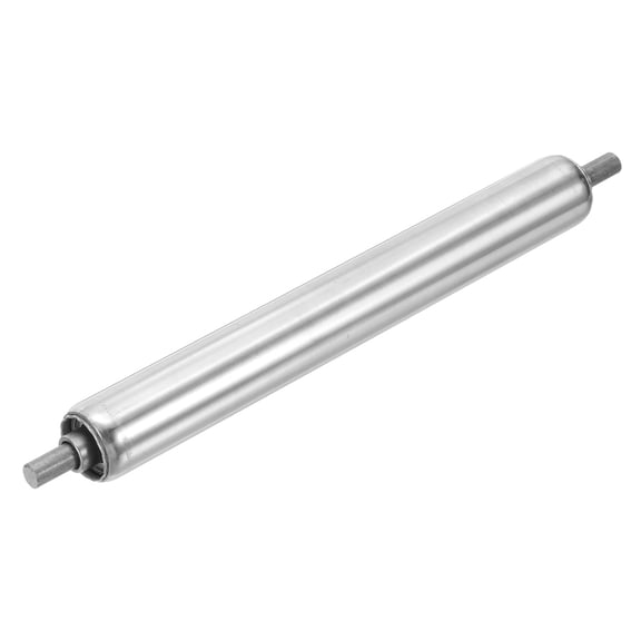 Stainless Steel Conveyor Roller 1" Diameter 8" Length Gravity Transmission Replacement Part (Silver)