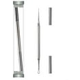 thumbnail image 1 of Professional Facial Milia Removal And Whitehead Extractor & Lancet - Double Ended Circle Loop & Sharp Needle Pimple Tool 2-in-1, 1 of 5