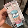 thumbnail image 3 of Linda funda de teléfono m-mofusands cat Clear Space para Xiaomi Redmi NOTE 8, 9, 9A, 9s, 10, 11, 12, 12C, 13, 13C, K30, K50, 10C Pro Plus, 4G, 5G, 3 of 5