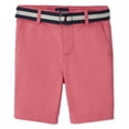 thumbnail image 1 of Pantalones cortos The Children's Place de sarga chino de algodón con cinturón para niños, 1 of 5