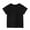 Black, variant on Puntoco Kids Clothing Toddler Baby Boys Girl Comfortable Solid Color Short Sleeve Cotton T-shirt Top