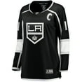 thumbnail image 2 of Women's Fanatics Anze Kopitar Black Los Angeles Kings Home Captain Patch Breakaway Player Jersey, 2 of 3