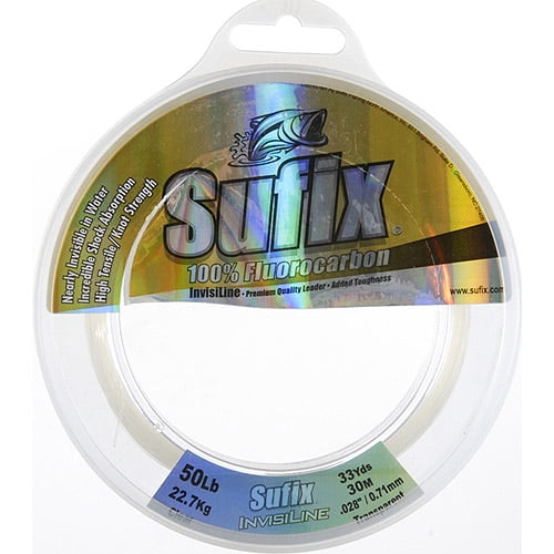 Sufix Invisiline Fluorocarbon Leader Fishing Line