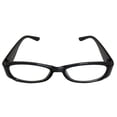 thumbnail image 1 of Lunettes de Lecture pour Hommes et Femmes Monture Forme 3 Légères Noir Clair Résistance +2,00, 1 of 9