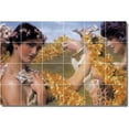 thumbnail image 1 of Ceramic Tile Mural-Lawrence Alma-Tadema Women Painting 204. 25.5" w x 17" h using (24) 4.25 x 4.25 ceramic tiles, 1 of 3