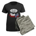 thumbnail image 5 of CafePress - Believe In Yourself Pajamas - Women's Short Sleeve Print T-Shirt and Pants Dark Cotton Pajama Set, 5 of 7