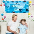 thumbnail image 3 of Happy Father's Day Background Cloth Father's Day Photography Backdrop Father's Day I Iove Dad Decoration Fixing Tools Background Studio Prop Backdrop 5.9x2.9ft Party Decoration Banner, 3 of 4