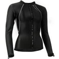 thumbnail image 3 of Sharkskin Chillproof Front Zip Top for Women, 3 of 6