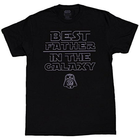 Men's Star Wars Best Father In The Galaxy T-Shirt (Best Star Wars Gifts For Him)