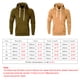 thumbnail image 2 of Chándal con capucha para hombre, sudadera con capucha de manga larga Irfora Caqui M, 2 of 5
