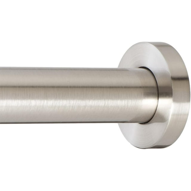 Shower Tension Curtain Rod - Adjustable Spring Tension Rod for Shower Curtains Bathroom or Windows Easy to Install No Drilling Requi Rustproof Adjustable to Warm Gold