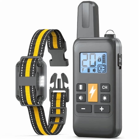 RayRayEnterprizes Waterproof E-Collar with Vibration Mode for Small Dogs Multicolor