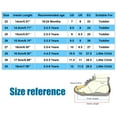 thumbnail image 5 of B91xZ Sneakers for Girls Toddler Shoes Children Shoes Light Shoes Small White Shoes Light Board Shoes Non Slip Soft Bottom Toddler Shoes for Grey,Sizes 6, 5 of 5