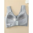 thumbnail image 3 of Super Soft & Comfortable Front Close Bra, Elegant Lace Wireless Push Up Bra, Women's Lingerie & Underwear, 3 of 9