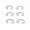 Silver, variant on 3 Pairs Minimalist Dot Round Disc Half Hoop Earrings Sterling Silver 925 for Women Simple Circle Ear Cuffs Cartilage Tragus Stud Earring Small Huggie Hoops 6/8/10mm Piercing Jewelry Hypoallergenic