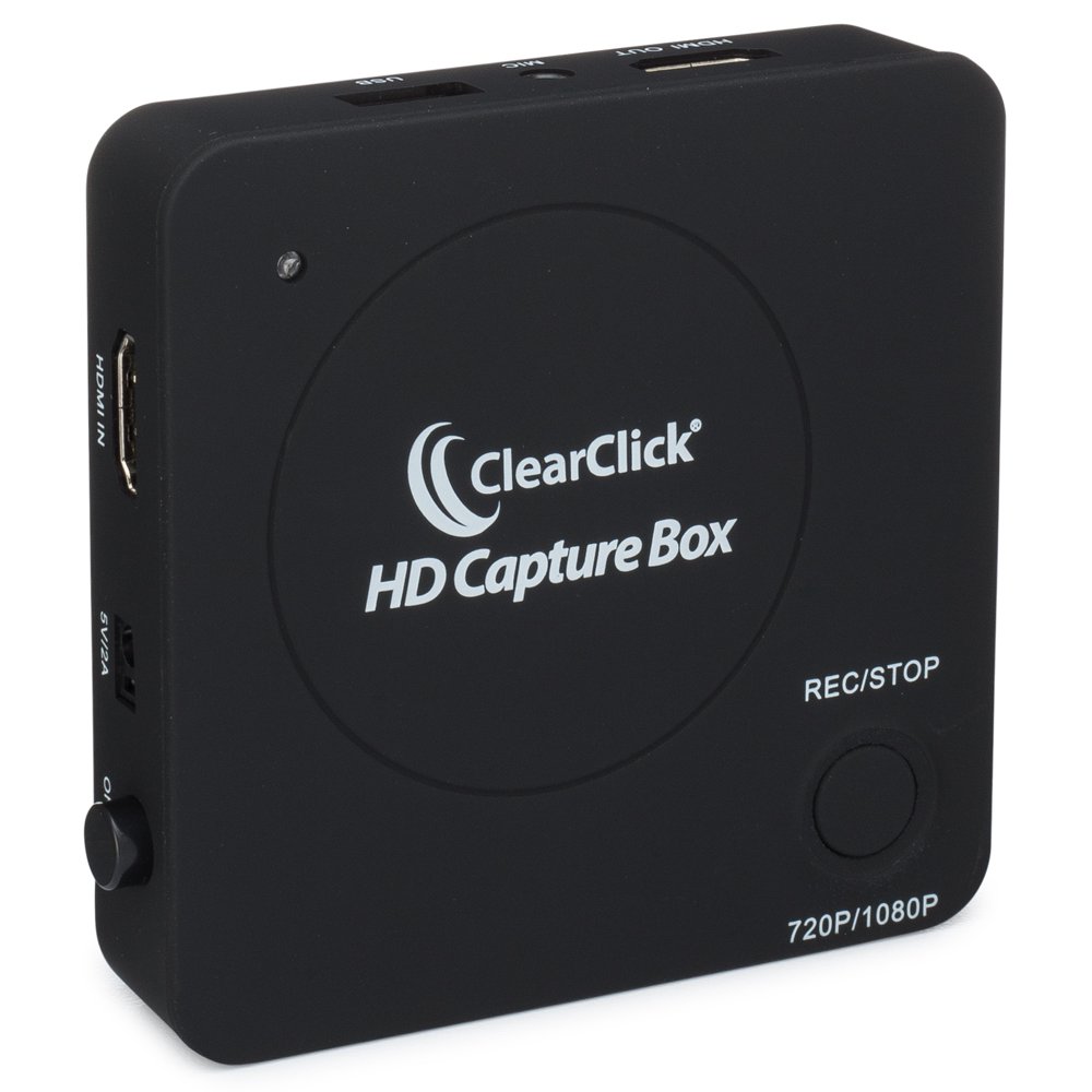 ClearClick HD Capture Box Capture Video From Gaming Devices & HDMI
