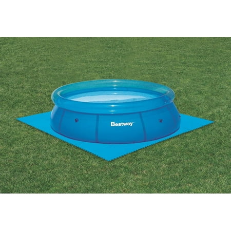 Bestway Above Ground Pool Pool Ground Protector Square Mat Kit (8 piece 20