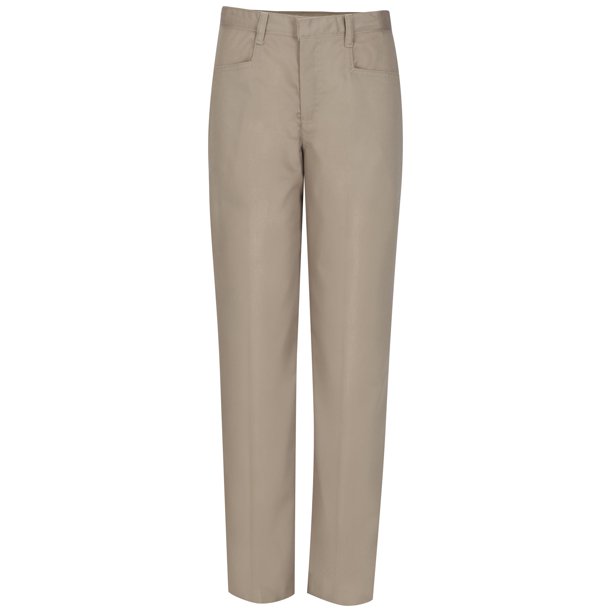 Classroom School Uniforms Adult Tall Low Rise Pant 51074T, 11/12, Khaki