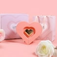 thumbnail image 1 of Caja de regalo para San Valentín | Joyero de doble apertura con collar, anillo y pendientes de corazón | Empaquetado romántico con rosas, 1 of 3