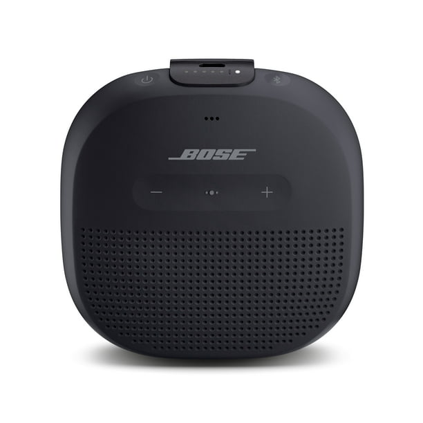volwassen documentaire Zichtbaar Bose SoundLink Micro Waterproof Wireless Bluetooth Portable Speaker, Black  - Walmart.com