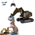thumbnail image 1 of Alloy Remote Control Excavator Electric Toys Fun Remote Control Toys Electric Engineering Vehicle 2.4g Simulation Excavator Toys Scenario Simulation, 1 of 8
