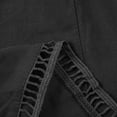 thumbnail image 5 of VBARHMQRT Female Shorts for Women High Waisted Flowy Summer Casual High Waisted Lace up Shorts with Multiple Pockets Shorts for Women High Waisted Long Gym Shorts Women Scrunch Pockets, 5 of 9
