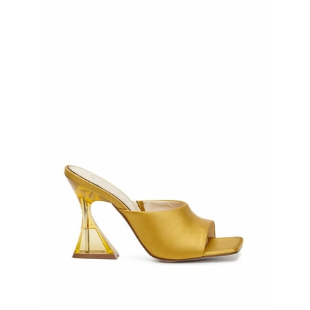 

JESSICA SIMPSON JS-SANAA Heels Satin Brass