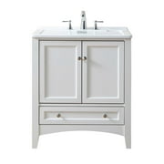 Stufurhome Delia 36 inch Off-White Laundry Utility Sink